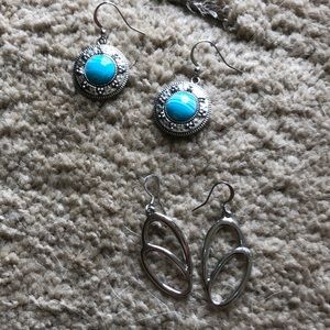 Two sets of earrings!